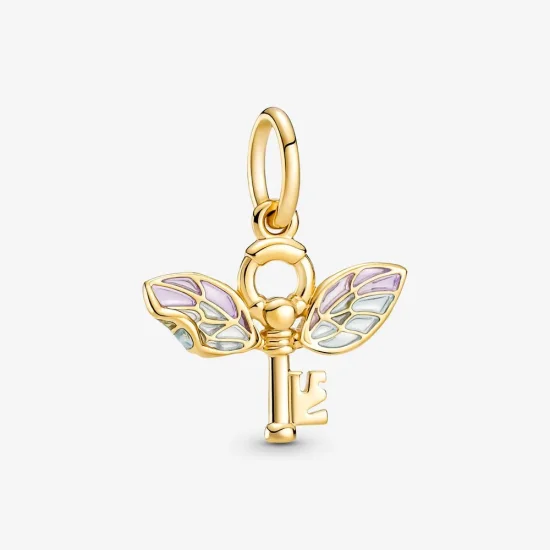 (imagine pentru) PANDORA Harry Potter, Pandantiv Cheie Cu Aripă - 360034C01
