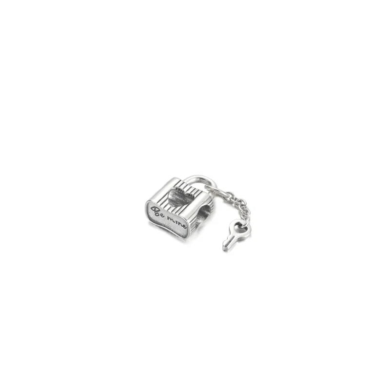 (imagine pentru) PANDORA Lacăt și breloc cheie inimă - 790095C01 - Vizualizare 2