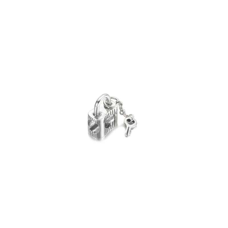 (imagine pentru) PANDORA Lacăt și breloc cheie inimă - 790095C01 - Vizualizare 3