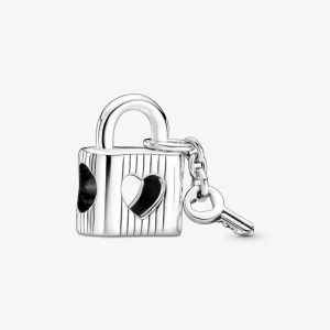 (imagine pentru) PANDORA Lacăt și breloc cheie inimă - 790095C01