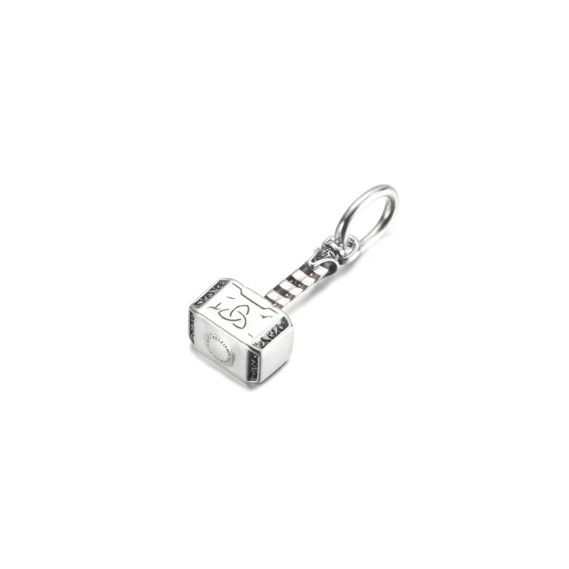 (imagine pentru) PANDORA Marvel, Cercei Pandantiv Thor's Hammer The Avengers - 790483C01 - Vizualizare 2