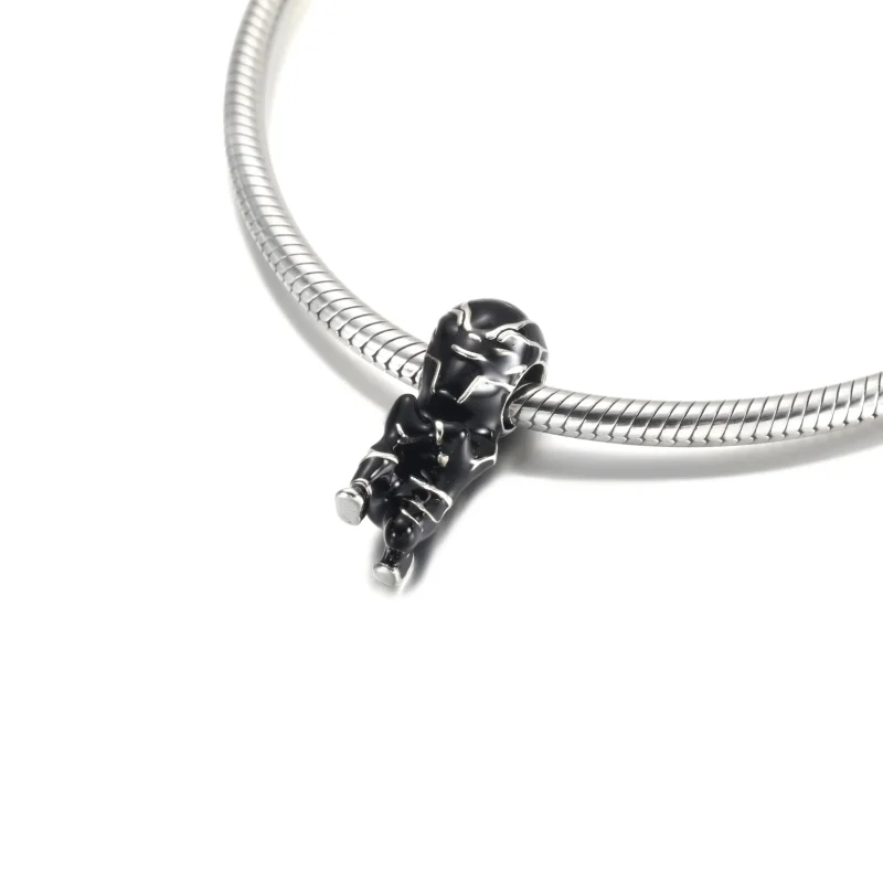 (imagine pentru) PANDORA Marvel The Avengers Breloc Black Panther - 790783C01 - Vizualizare 5