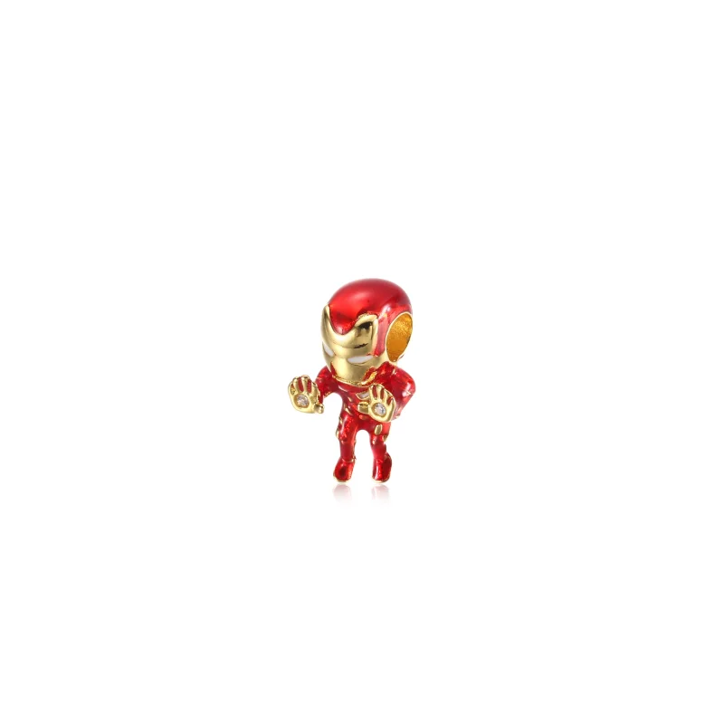 (imagine pentru) PANDORA Marvel The Avengers Iron Man Charm - 760268C01 - Vizualizare 2
