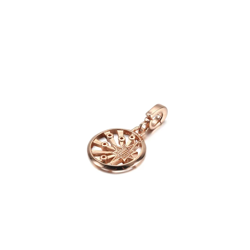 (imagine pentru) Pandora ME Medalion Rays of Life - 789676C01 - Vizualizare 3