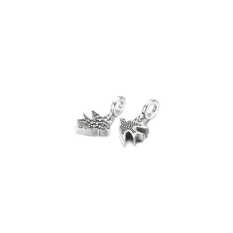 (imagine pentru) Pandora ME Pasăre Zburătoare Mini Dangle - 798984C01 - Vizualizare 2