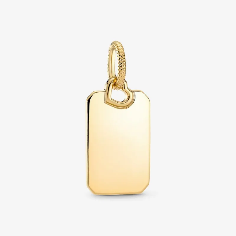 (imagine pentru) PANDORA Medalion rectangular gravabil - 368611C00