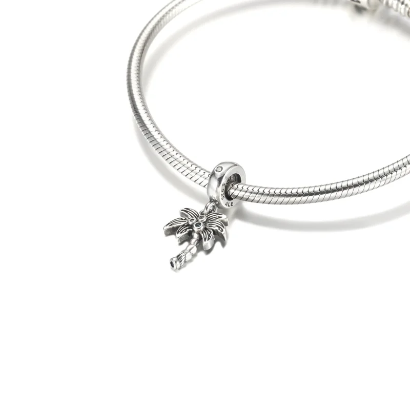 (imagine pentru) PANDORA Pandantiv cu Palmier și Nuci de Cocos - 799438C01 - Vizualizare 6