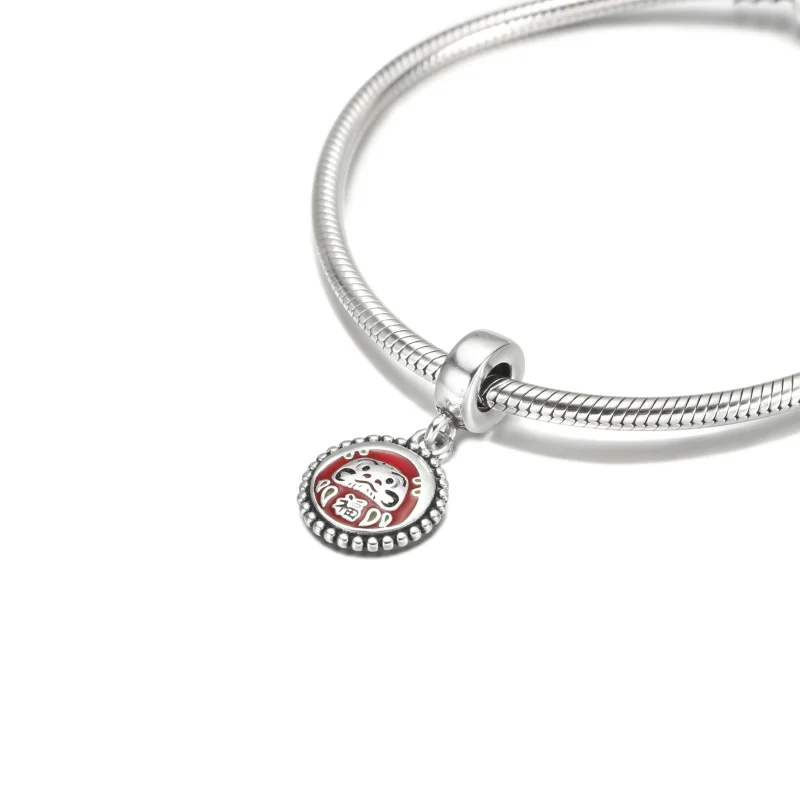 (imagine pentru) PANDORA pandantiv cu pendul daruma doll - 791169C00_E027 - Vizualizare 5