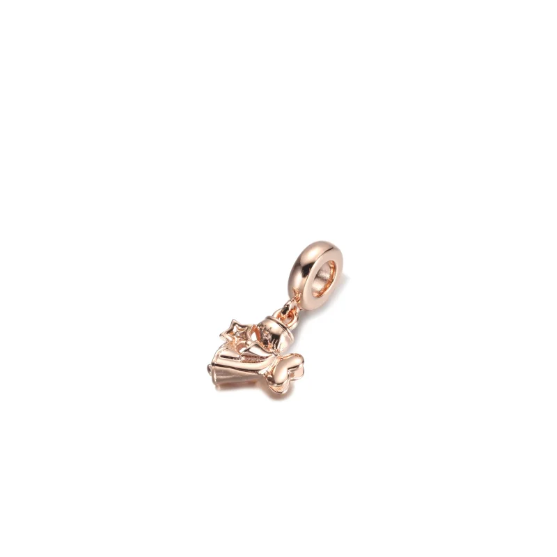 (imagine pentru) PANDORA Pandantiv Dangle cu Inger Alipit de Inima - 789650C01 - Vizualizare 3
