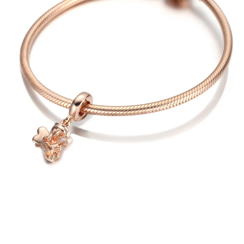 (imagine pentru) PANDORA Pandantiv Dangle cu Inger Alipit de Inima - 789650C01 - Vizualizare 5