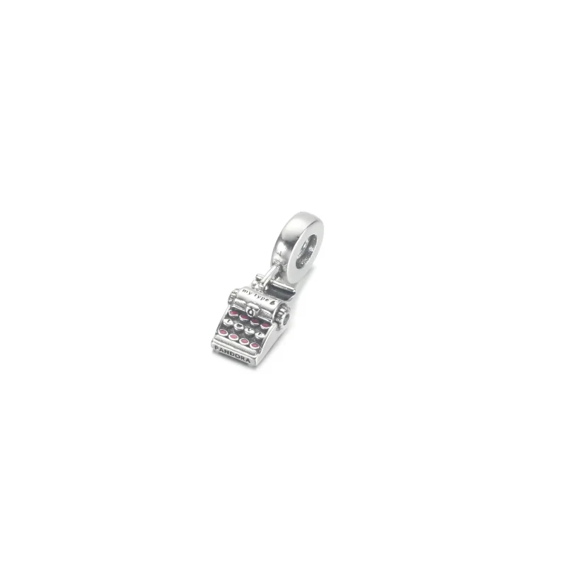 (imagine pentru) PANDORA Pandantiv Mașină de scris Dangle - 790069C01 - Vizualizare 2