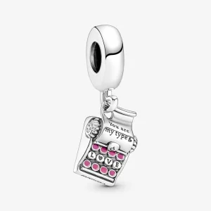 (imagine pentru) PANDORA Pandantiv Mașină de scris Dangle - 790069C01