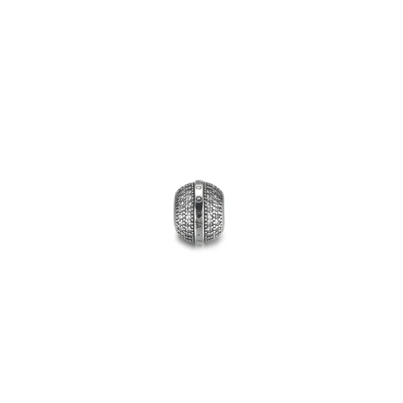 (imagine pentru) PANDORA Pandantiv Pave & Logo - 799489C01 - Vizualizare 4