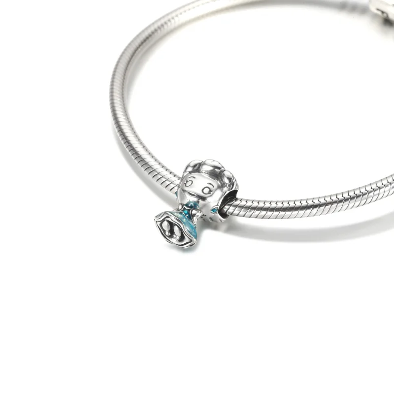 (imagine pentru) PANDORA Prințesa Disney Cenușăreasa Charm - 799509C01 - Vizualizare 5