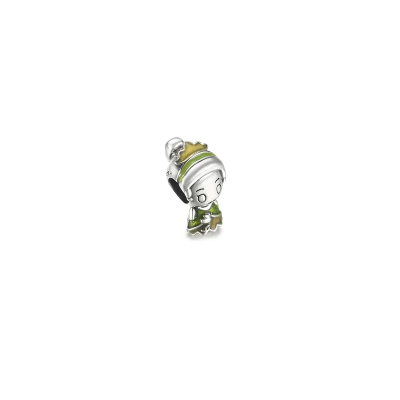 (imagine pentru) PANDORA Prințesa Disney Tiana și broasca fermecată - Pandantiv - 799510C01 - Vizualizare 2
