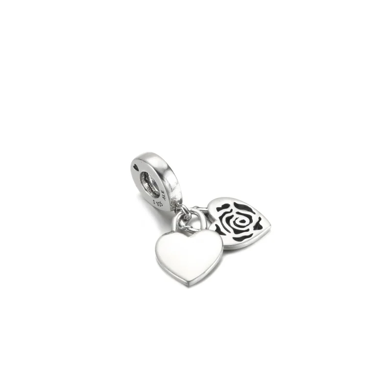 (imagine pentru) PANDORA Rose Pendulă Lacăt Inimă - 790086C00 - Vizualizare 3