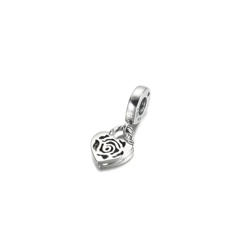 (imagine pentru) PANDORA Rose Pendulă Lacăt Inimă - 790086C00 - Vizualizare 4