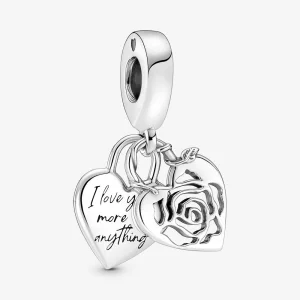 (imagine pentru) PANDORA Rose Pendulă Lacăt Inimă - 790086C00