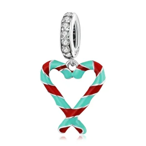 (imagine pentru) Pandora Stil Argint Cane Candy Charm - SCC2039
