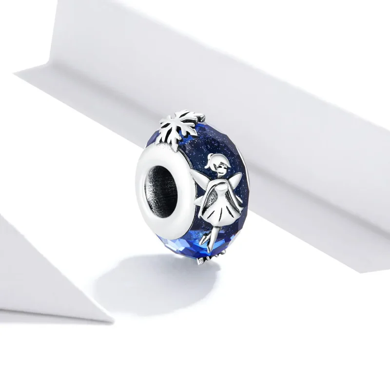 (imagine pentru) Pandora Stil Argint Fluture de Zăpadă Elfe Spacer Charm - BSC369 - Vizualizare 2