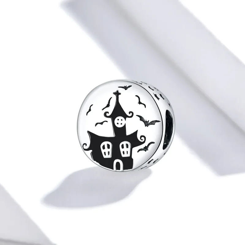 (imagine pentru) Pandora Style Argint Farmecul Castelului Fantomă - SCC1615 - Vizualizare 2