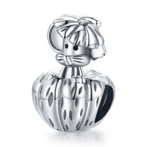 (imagine pentru) Stilul Pandora Argint Un șobolan care fură dovleci Charm - SCC1927