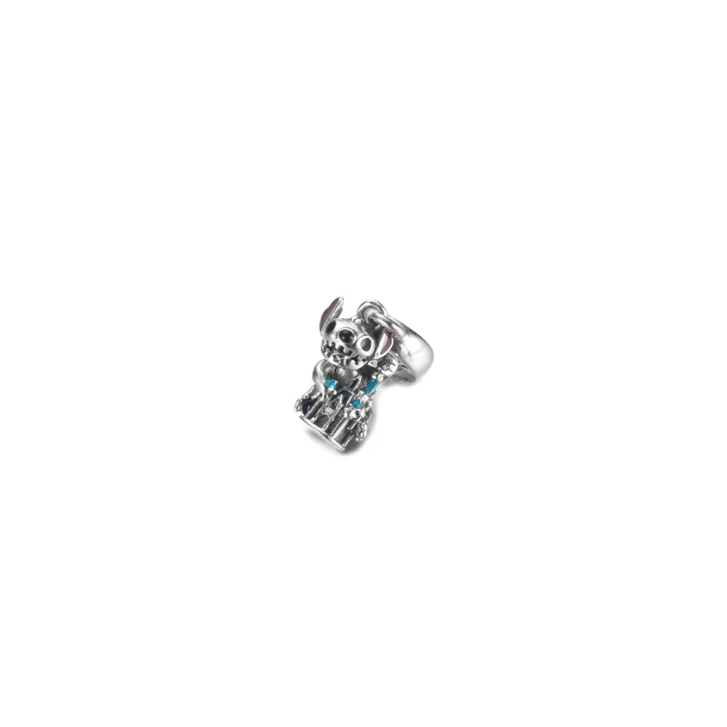 (imagine pentru) Stitch și Fantasyland Castle Figural Charm de Pandora - P400942464807 - Vizualizare 2