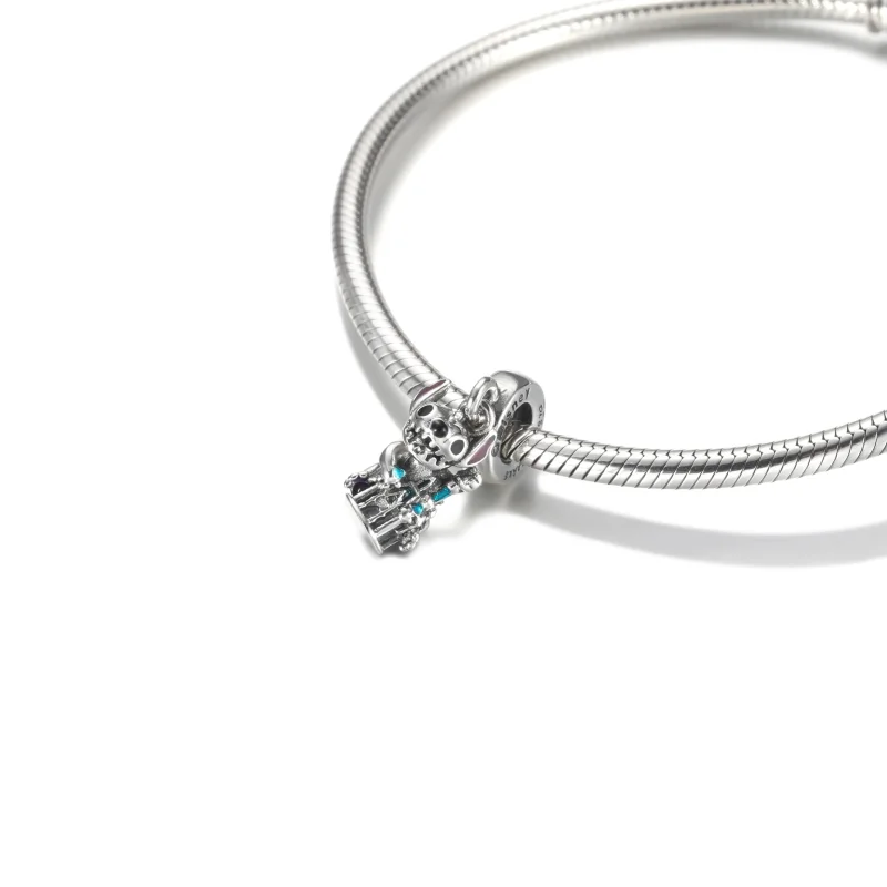 (imagine pentru) Stitch și Fantasyland Castle Figural Charm de Pandora - P400942464807 - Vizualizare 5