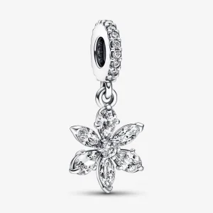 (imagine pentru) Amuletul PANDORA Sparkling Herbarium Cluster Dangle - 792382C01