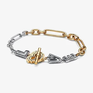 (imagine pentru) Brățară Keith Haring x Pandora cu două nuanțe Love Links - 562223C01