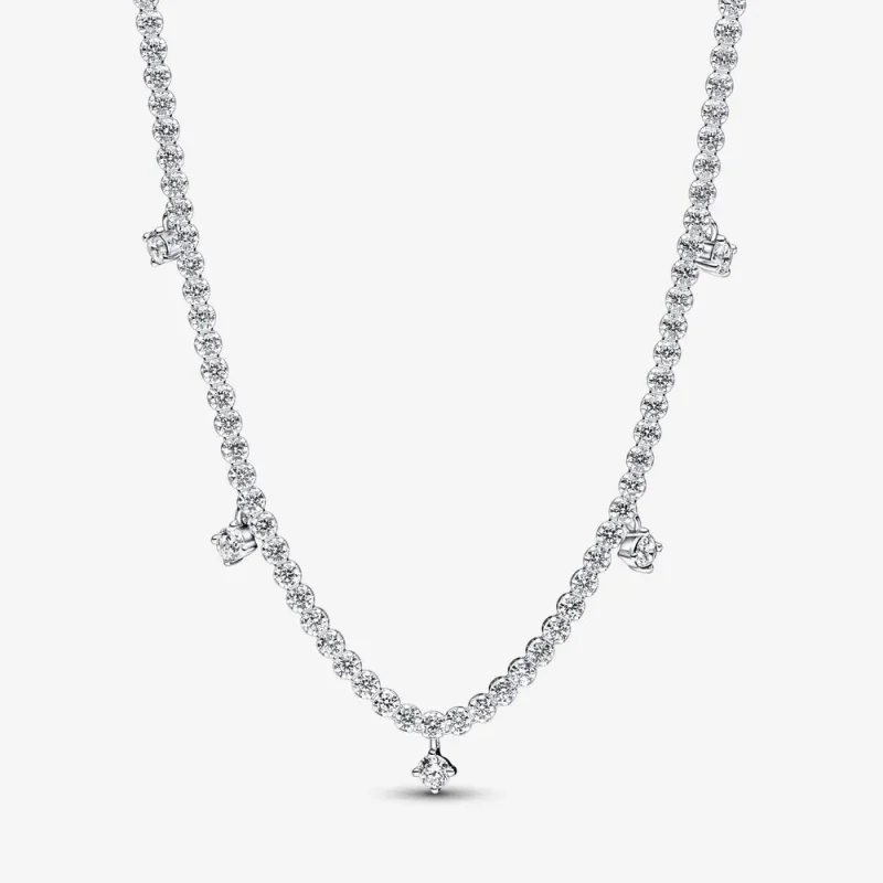 (imagine pentru) Colierul PANDORA Sparkling Drop - 392405C01