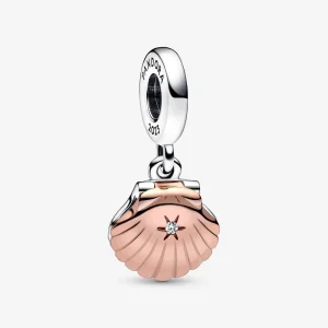 (imagine pentru) Pandora Club 2023 Charm cu scoici de mare și perle de cultură de apă dulce tratată - 782449C01