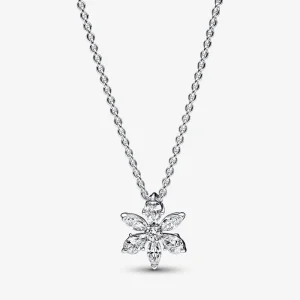 (imagine pentru) PANDORA Colier cu pandantiv cluster Herbarium strălucitor - 392387C01