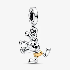 (imagine pentru) PANDORA Disney 100 de ani - Breloc Oswald în formă de pandantiv - 792519C01