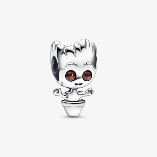 (imagine pentru) PANDORA Gardienii Galaxiei Marvel Dancing Groot Charm - 792554C01