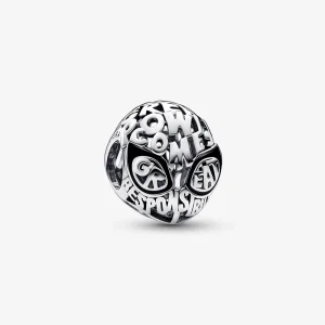 (imagine pentru) PANDORA Marvel Spider-Man Mask Charm - 792351C01