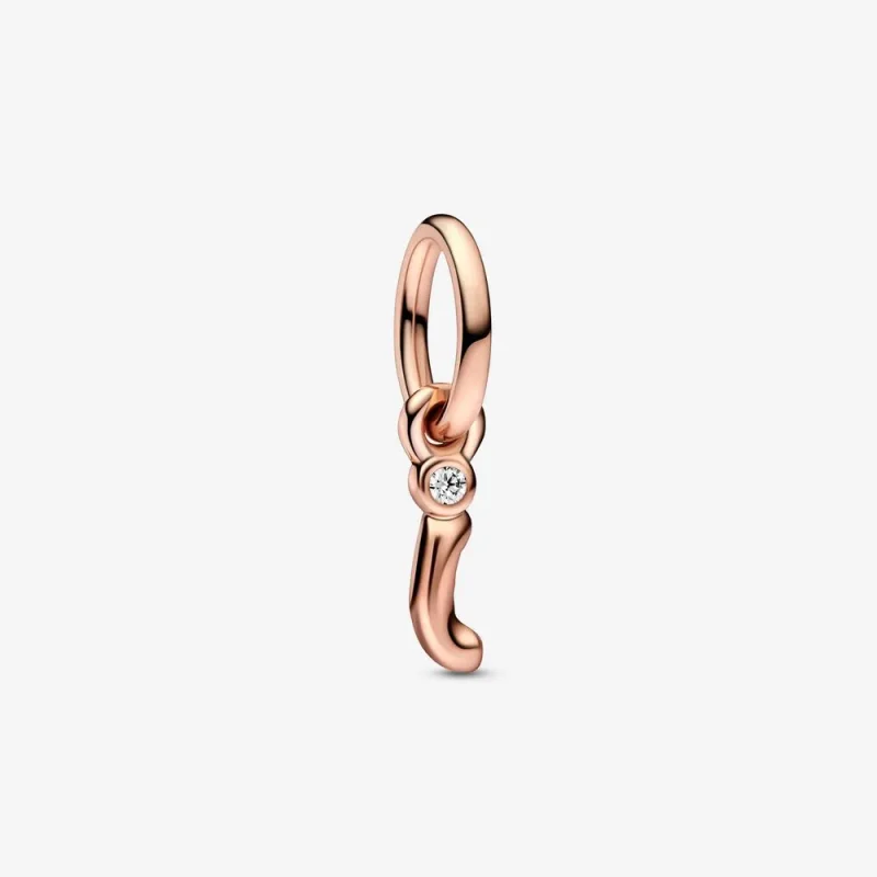 (imagine pentru) PANDORA Pandantiv Litere I Script Alfabet - 782473C01