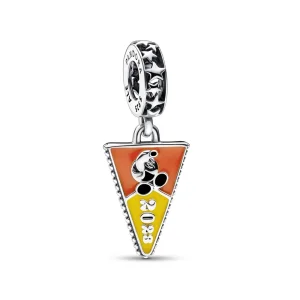 (imagine pentru) Parcurile Disney Pandora 2023 Mickey Mouse Fanion bară de înghețată Dangle Charm NIB - P-D-3883