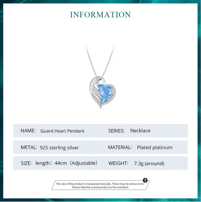 (imagine pentru) Colier din stilul Pandora cu safir - BSN281 - Vizualizare 7
