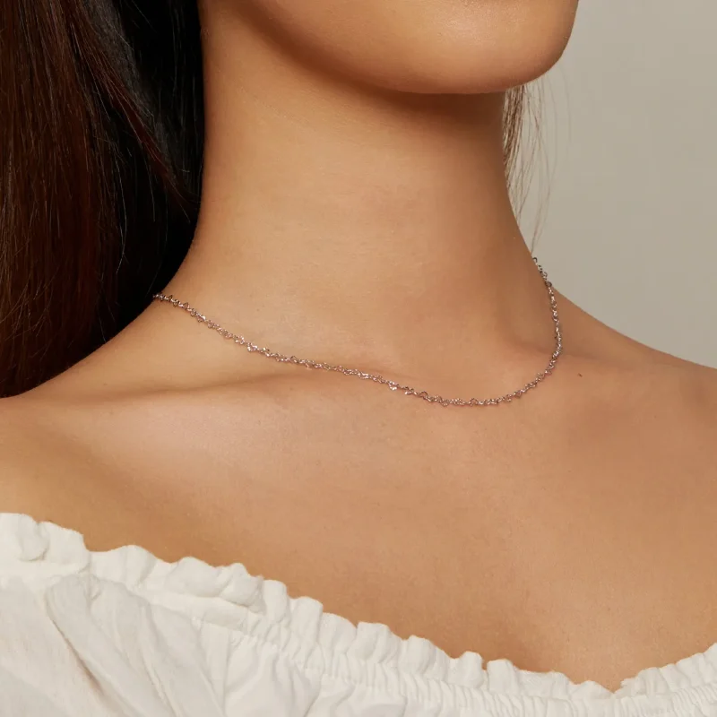 (imagine pentru) Colier stil Pandora cu zale - SCA026 - Vizualizare 5