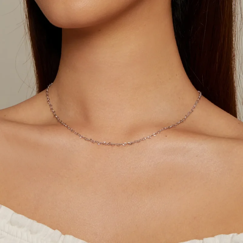 (imagine pentru) Colier stil Pandora cu zale - SCA026 - Vizualizare 6
