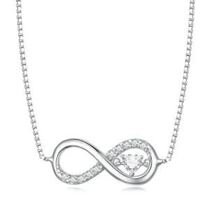 (imagine pentru) Colier stil Pandora Infinity - BSN276