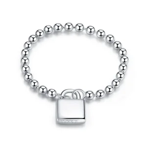 (imagine pentru) Inel Love Lock în stilul Pandora - SCR703