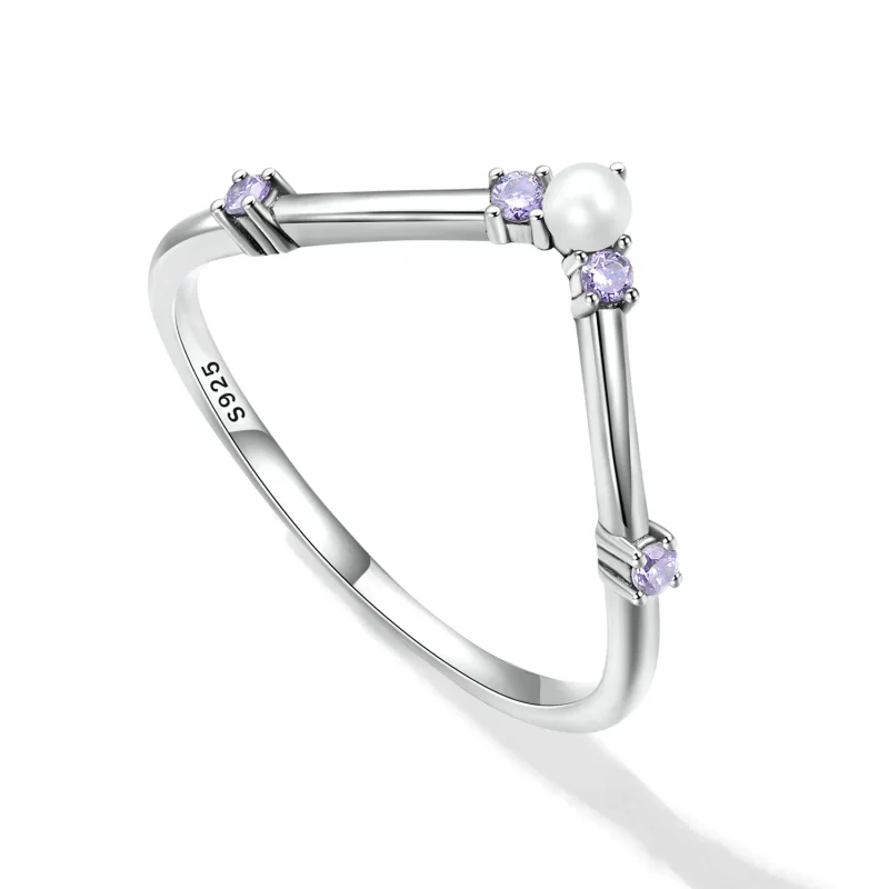 (imagine pentru) Inel stil Pandora Princess Wishbone - SCR835 - Vizualizare 5