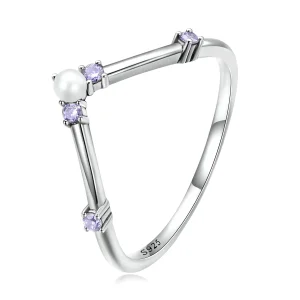 (imagine pentru) Inel stil Pandora Princess Wishbone - SCR835