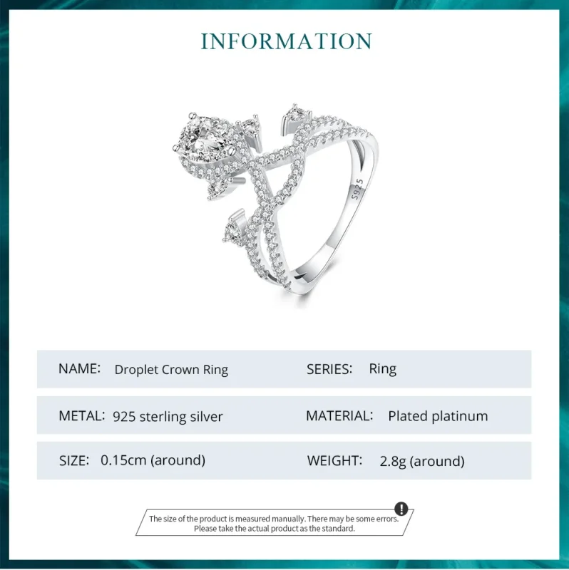 (imagine pentru) Inel stil Pandora Tiara - BSR368 - Vizualizare 6