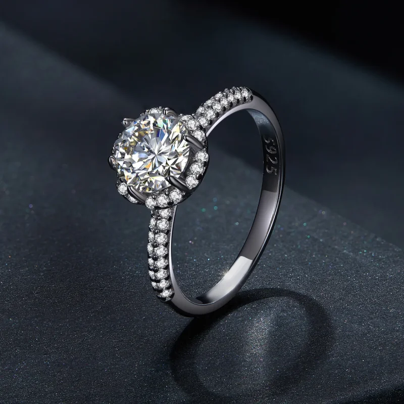 (imagine pentru) Inelul de stil Pandora, Eleganța clasică - MSR017 - Vizualizare 2