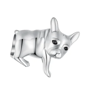 (imagine pentru) Pandantiv stil Pandora cu bulldog - BSC796