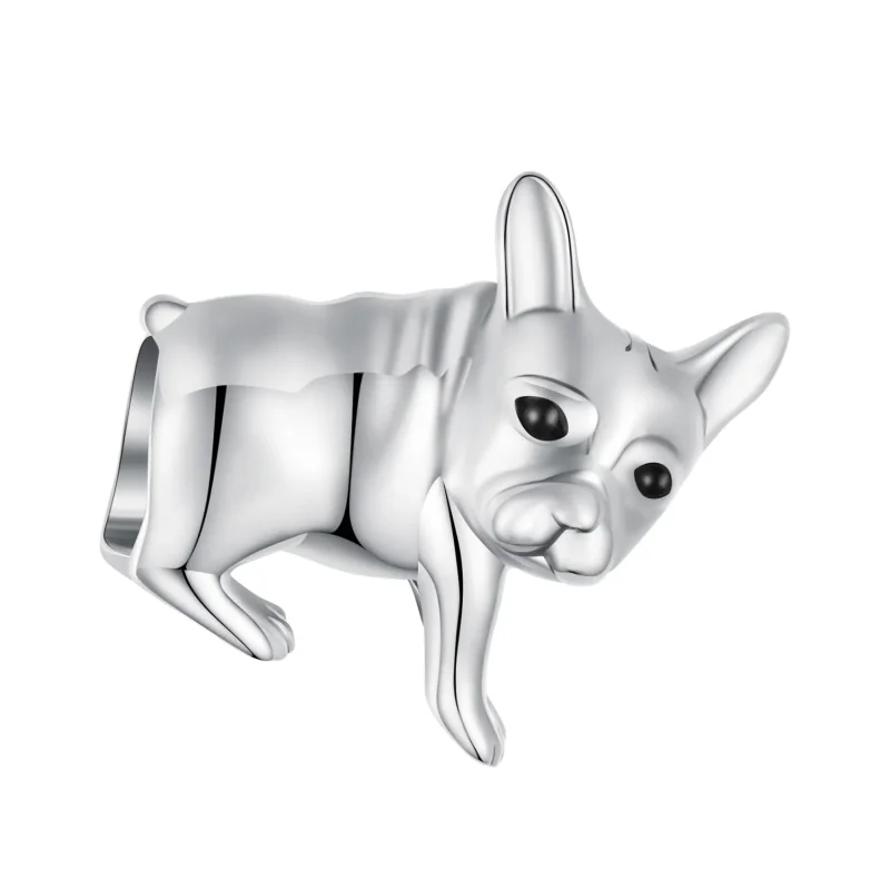 (imagine pentru) Pandantiv stil Pandora cu bulldog - BSC796