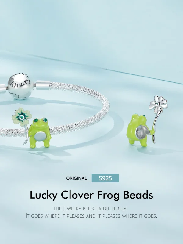 (imagine pentru) Pandora Stil Brosă Broască Charm - SCC2488 - Vizualizare 2